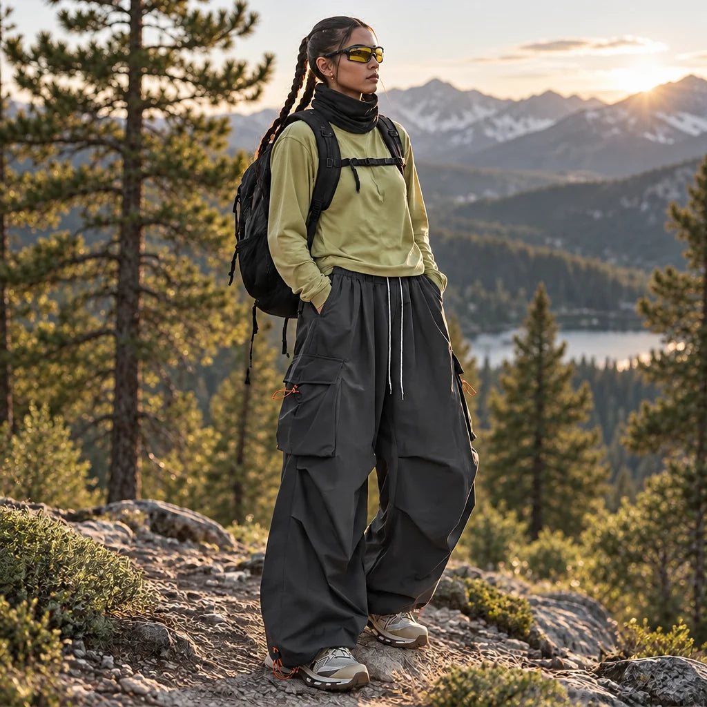 Ling - Unisex Water-Repellent & Quick-Dry UPF50+ Hiking Trousers - Grey
