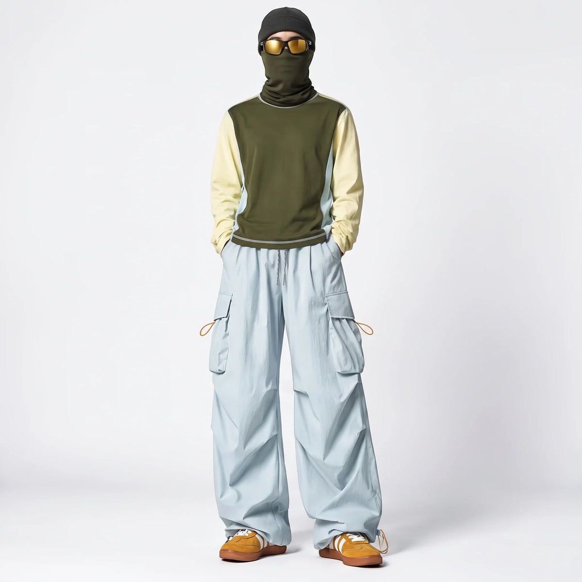 Ling - Unisex Water-Repellent & Quick-Dry UPF50+ Hiking Trousers - Light Blue