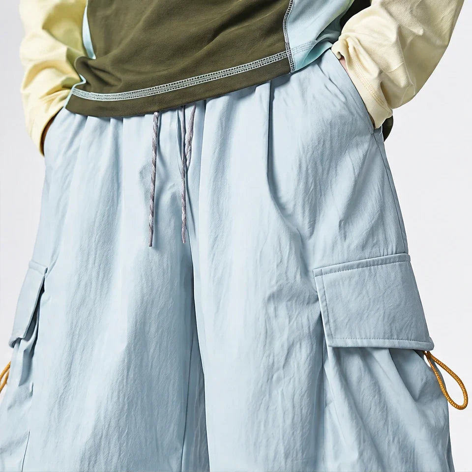 Ling - Unisex Water-Repellent & Quick-Dry UPF50+ Hiking Trousers - Light Blue