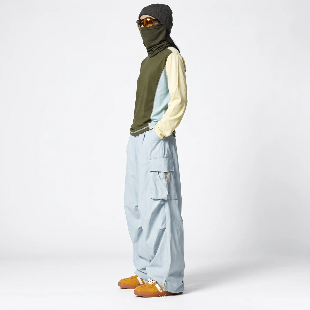 Ling - Unisex Water-Repellent & Quick-Dry UPF50+ Hiking Trousers - Light Blue