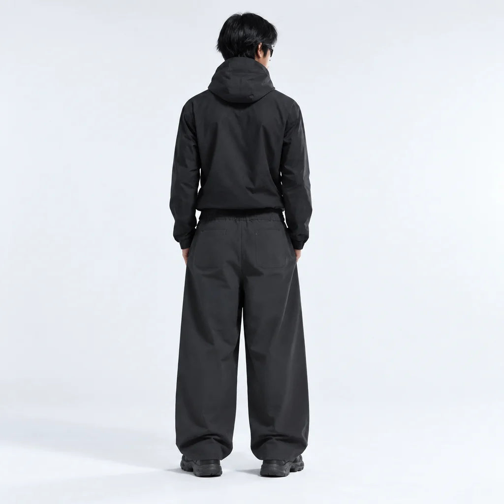 Smirr - Unisex Quick-Dry Windproof & Straight-Leg Waterproof Trousers - Dark Grey