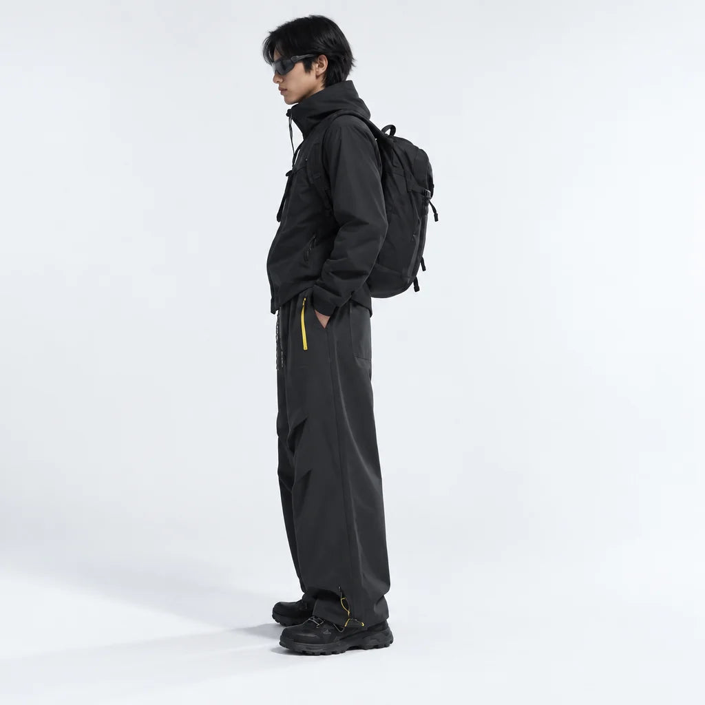 Smirr - Unisex Quick-Dry Windproof & Straight-Leg Waterproof Trousers - Dark Grey