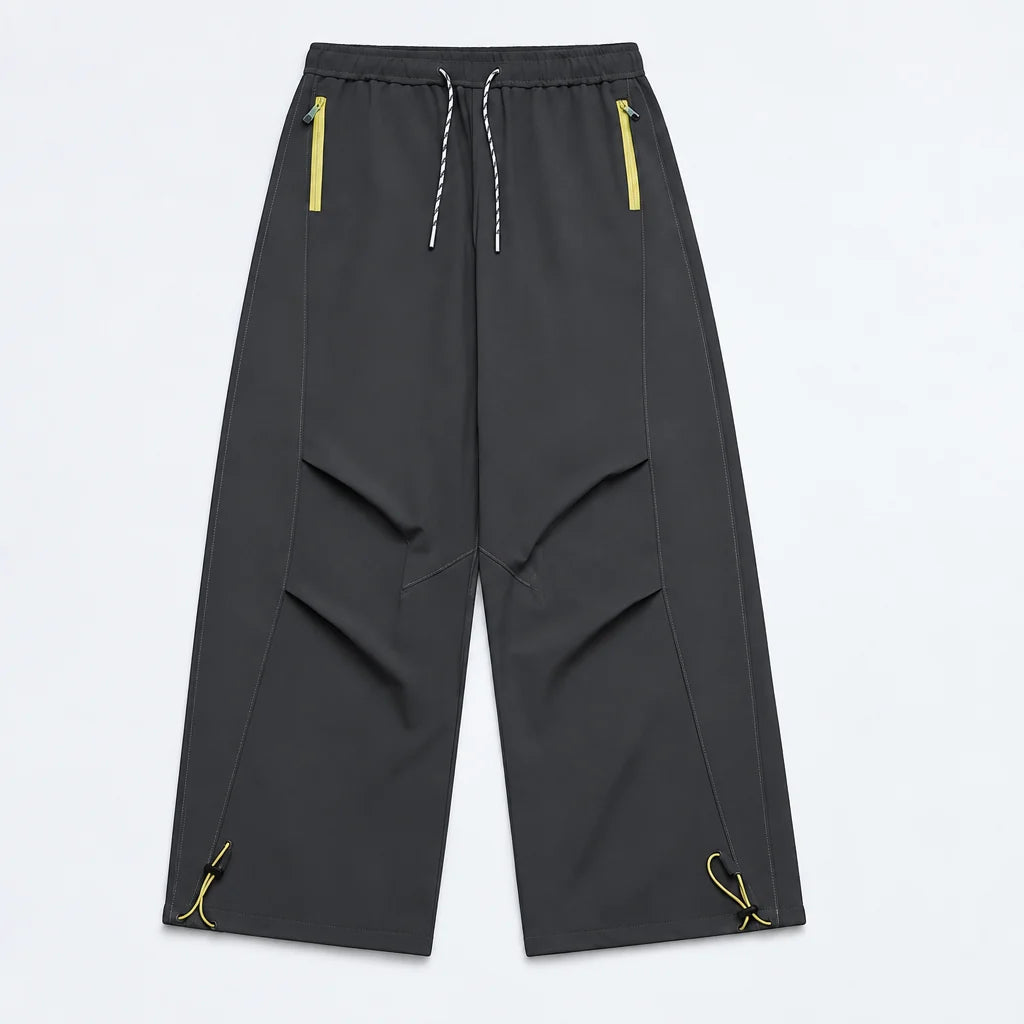 Smirr - Unisex Quick-Dry Windproof & Straight-Leg Waterproof Trousers - Dark Grey