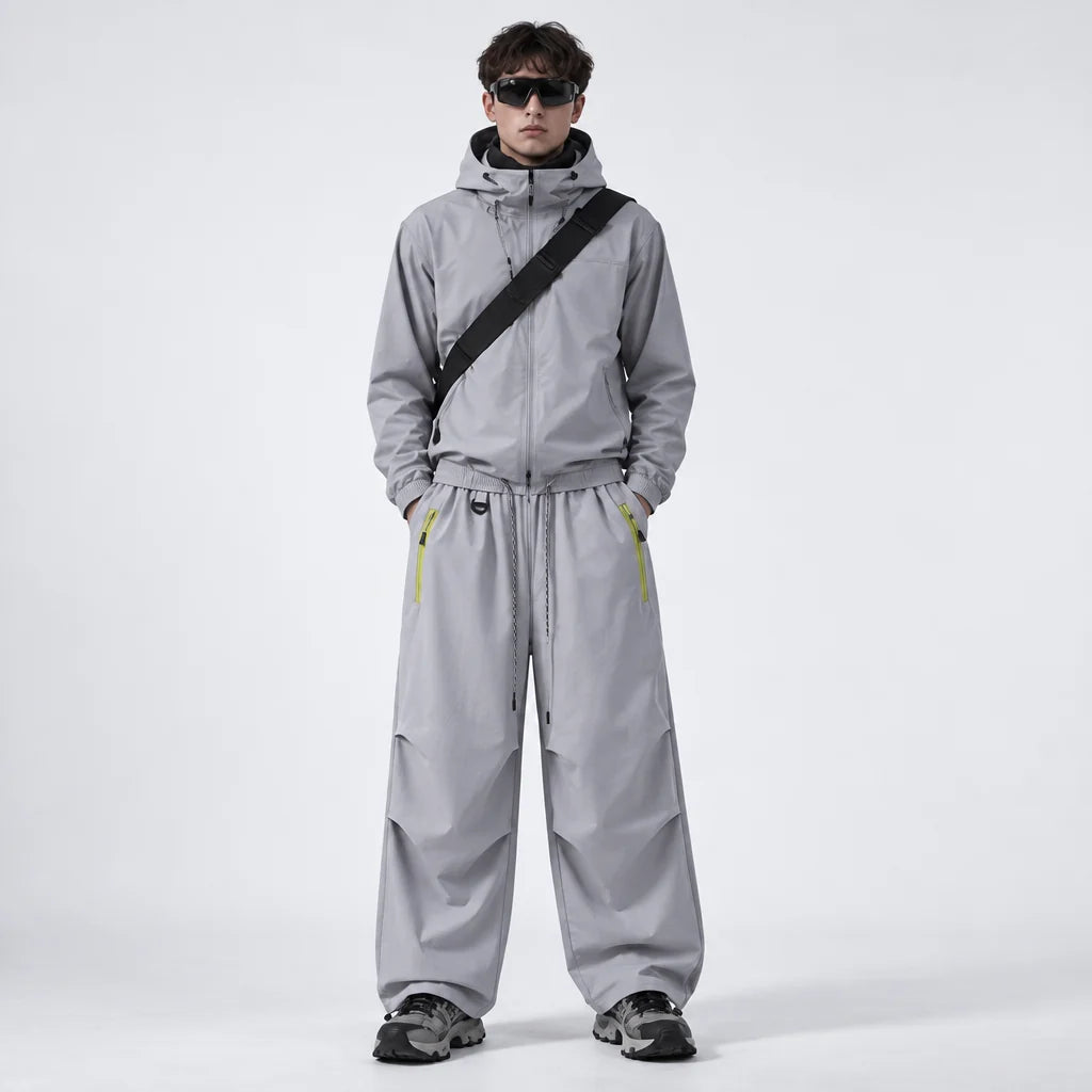 Heath - Unisex Water-Repellent & Quick-Dry Wrinkle-Free Hiking Trousers - Light Blue