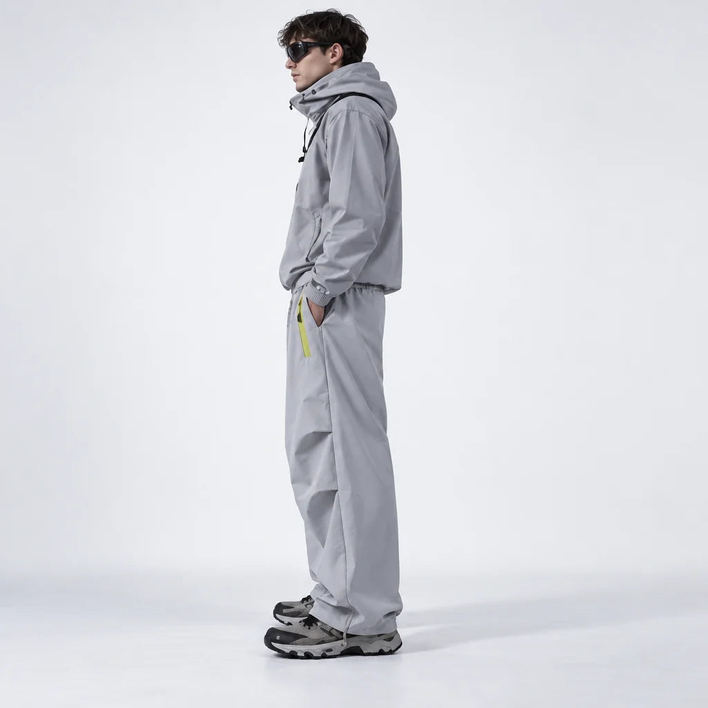 Heath - Unisex Water-Repellent & Quick-Dry Wrinkle-Free Hiking Trousers - Light Blue