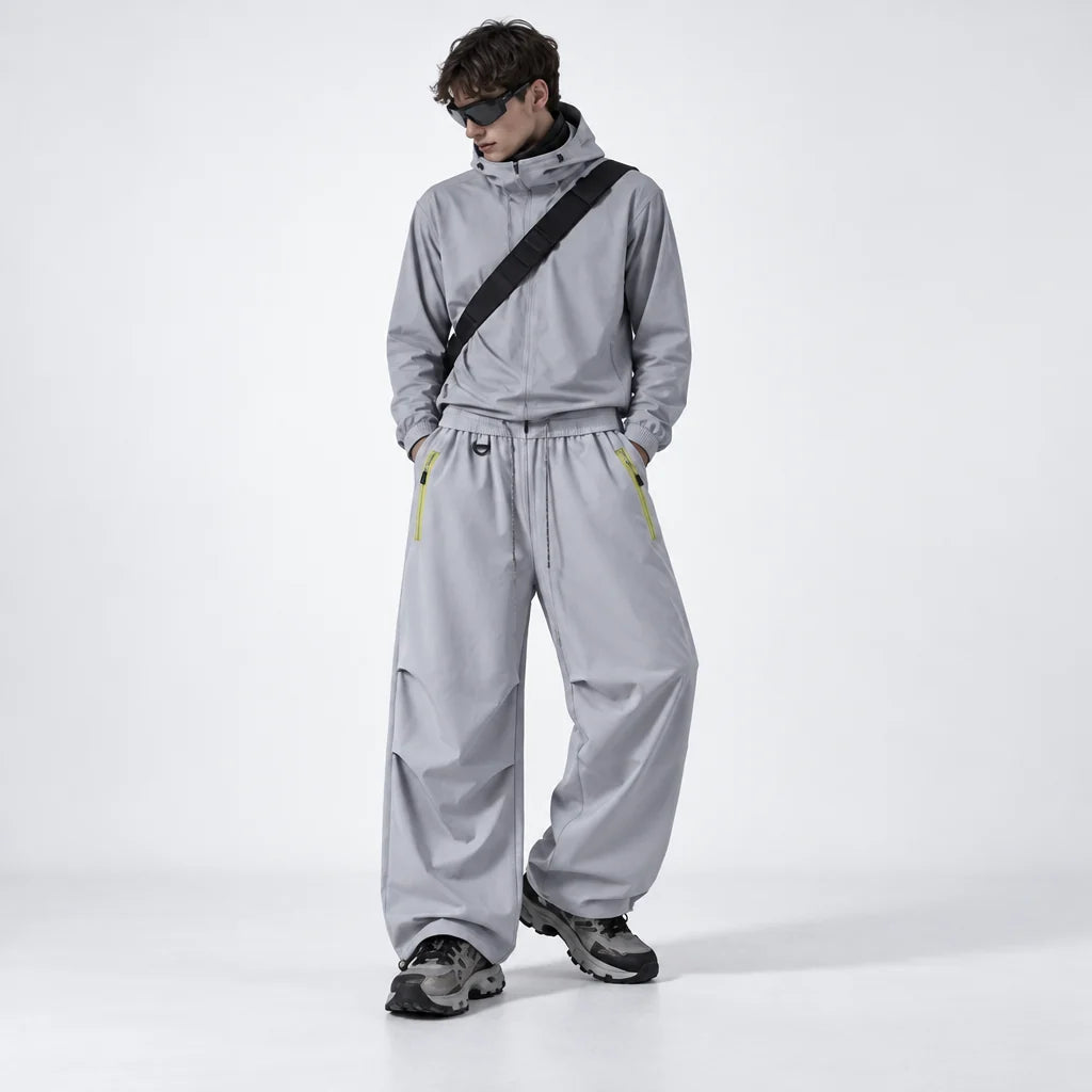 Heath - Unisex Water-Repellent & Quick-Dry Wrinkle-Free Hiking Trousers - Light Blue