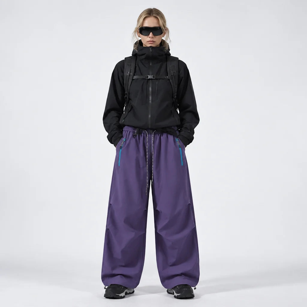 Heath - Unisex Water-Repellent & Quick-Dry Wrinkle-Free Hiking Trousers - Purple