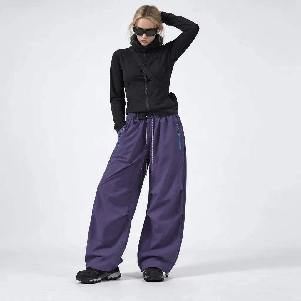 Heath - Unisex Water-Repellent & Quick-Dry Wrinkle-Free Hiking Trousers - Purple