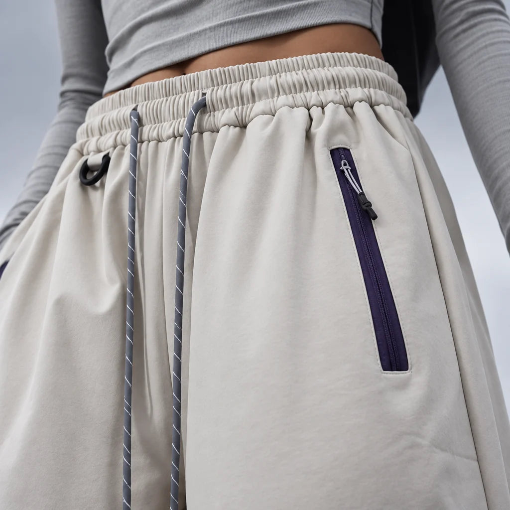 Heath - Unisex Water-Repellent & Quick-Dry Wrinkle-Free Hiking Trousers - White
