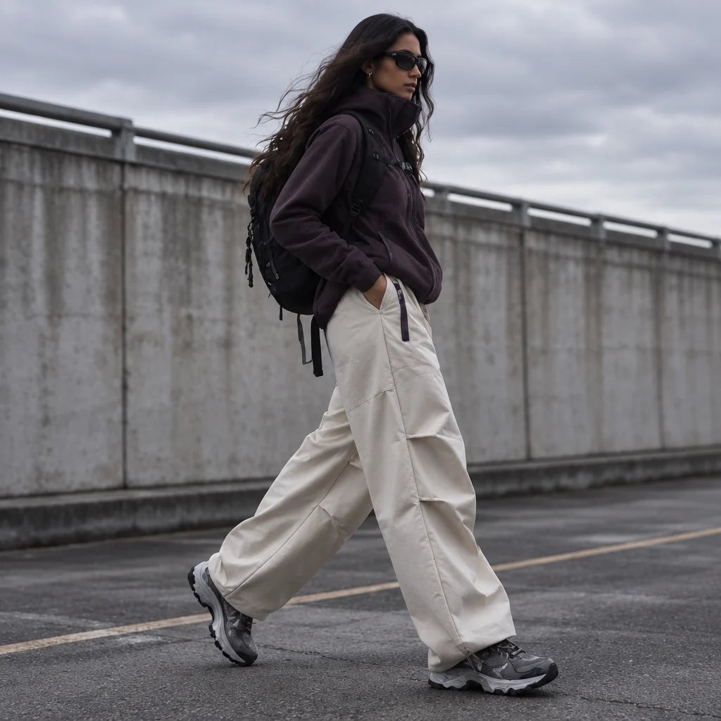 Heath - Unisex Water-Repellent & Quick-Dry Wrinkle-Free Hiking Trousers - White