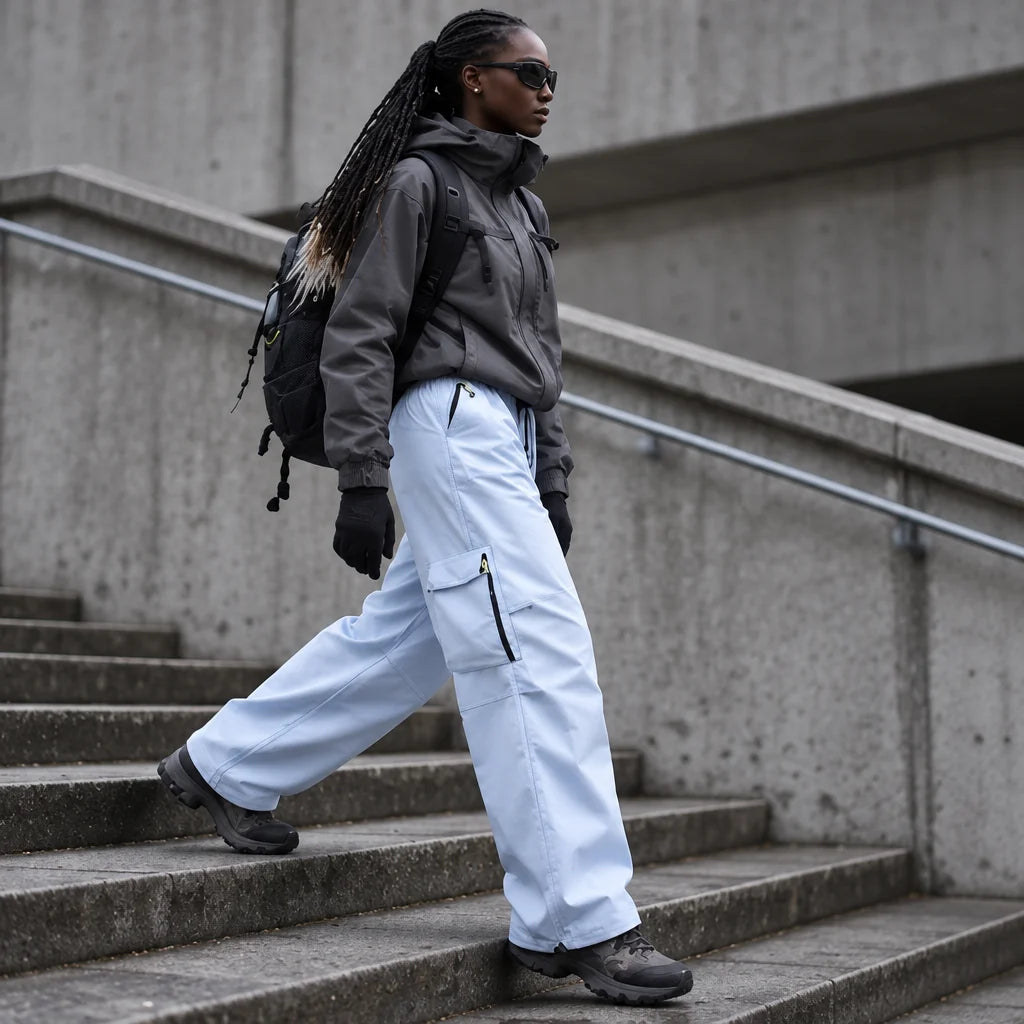 Rigg - Unisex Water-Repellent & Quick-Dry Hiking Trousers - Light Blue