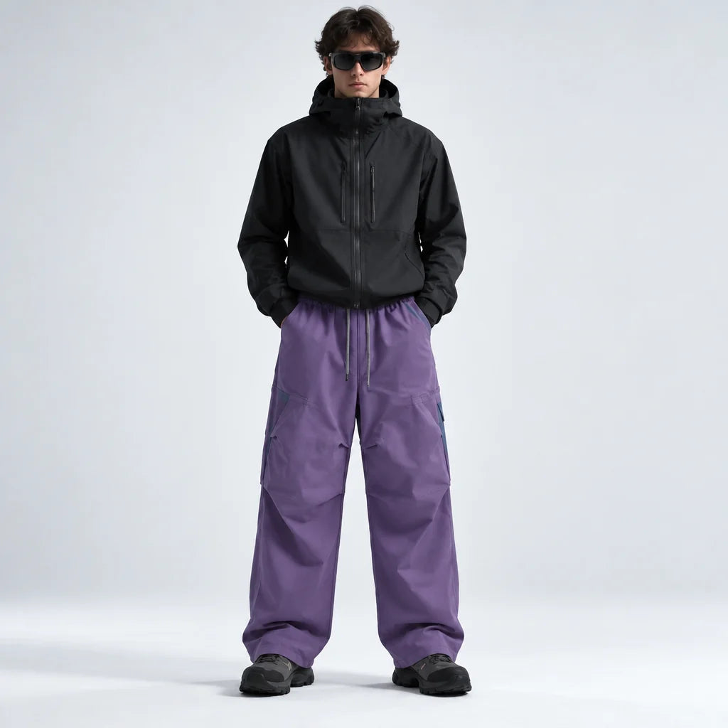 Rigg - Unisex Water-Repellent & Quick-Dry Hiking Trousers - Purple