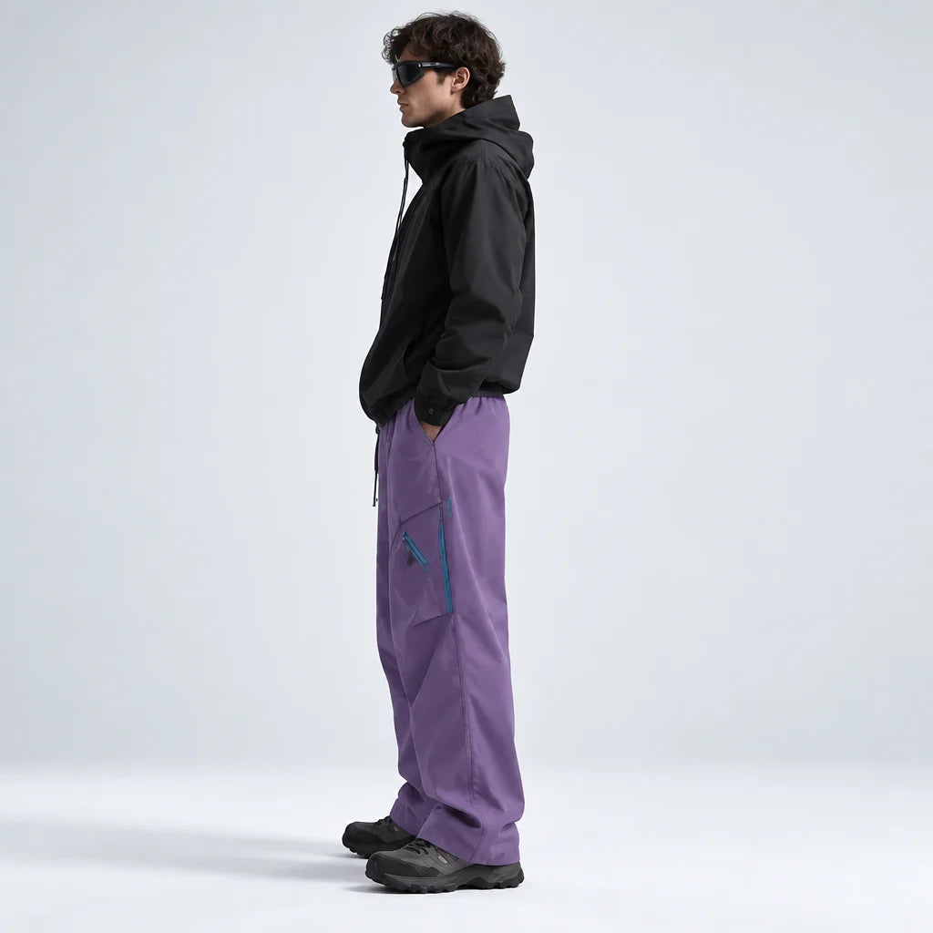 Rigg - Unisex Water-Repellent & Quick-Dry Hiking Trousers - Purple