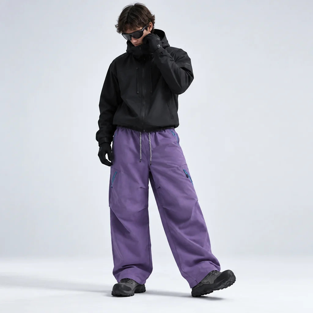 Rigg - Unisex Water-Repellent & Quick-Dry Hiking Trousers - Purple