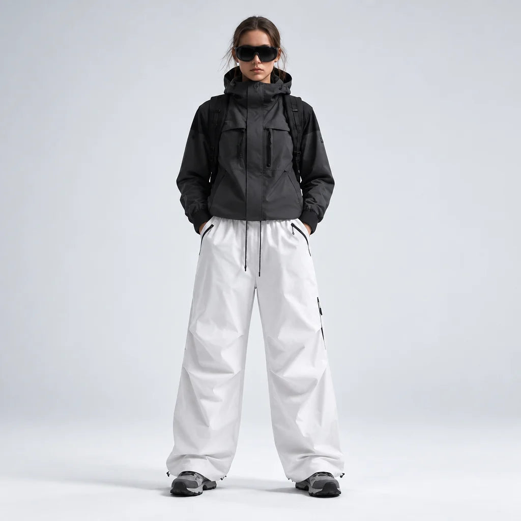 Rigg - Unisex Water-Repellent & Quick-Dry Hiking Trousers - White