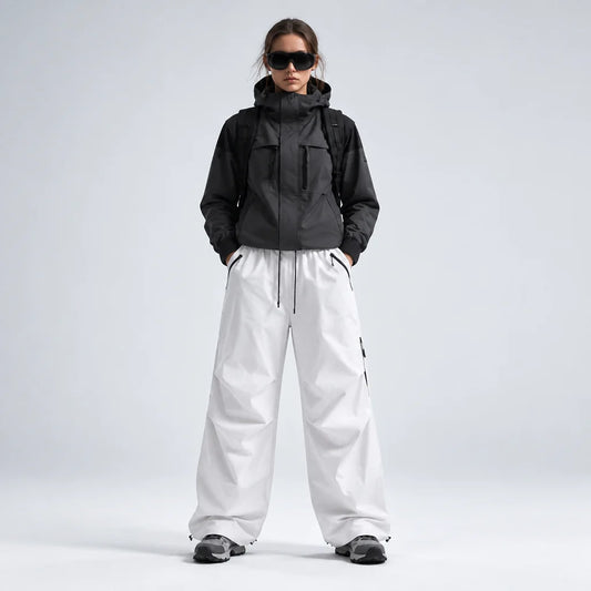 Rigg - Unisex Water-Repellent & Quick-Dry Hiking Trousers - White
