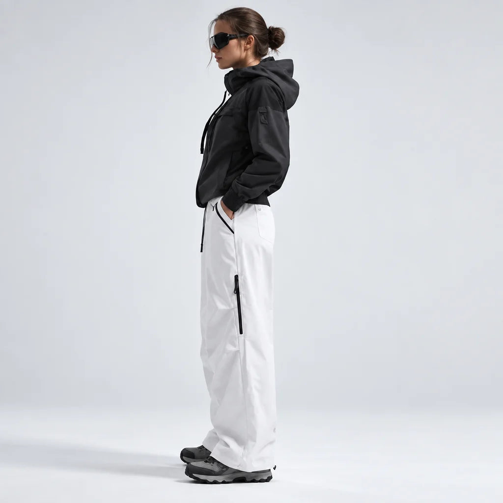 Rigg - Unisex Water-Repellent & Quick-Dry Hiking Trousers - White