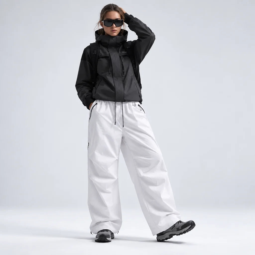Rigg - Unisex Water-Repellent & Quick-Dry Hiking Trousers - White