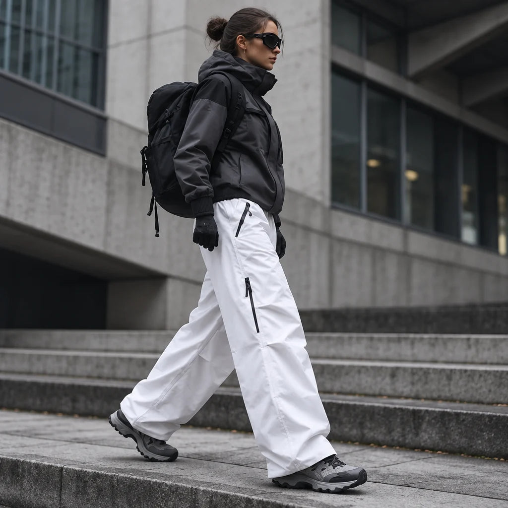 Rigg - Unisex Water-Repellent & Quick-Dry Hiking Trousers - White