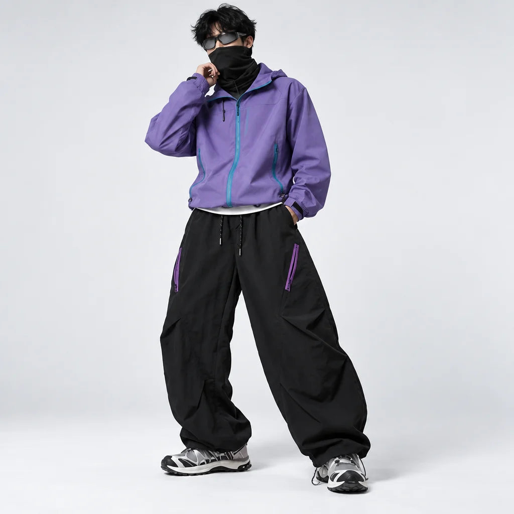 Blea - Unisex Water-Repellent & Quick-Dry Straight-Leg Hiking Trousers - Black