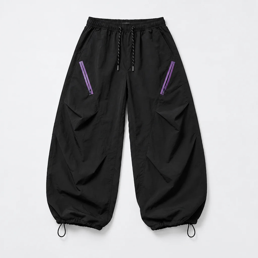 Blea - Unisex Water-Repellent & Quick-Dry Straight-Leg Hiking Trousers - Black