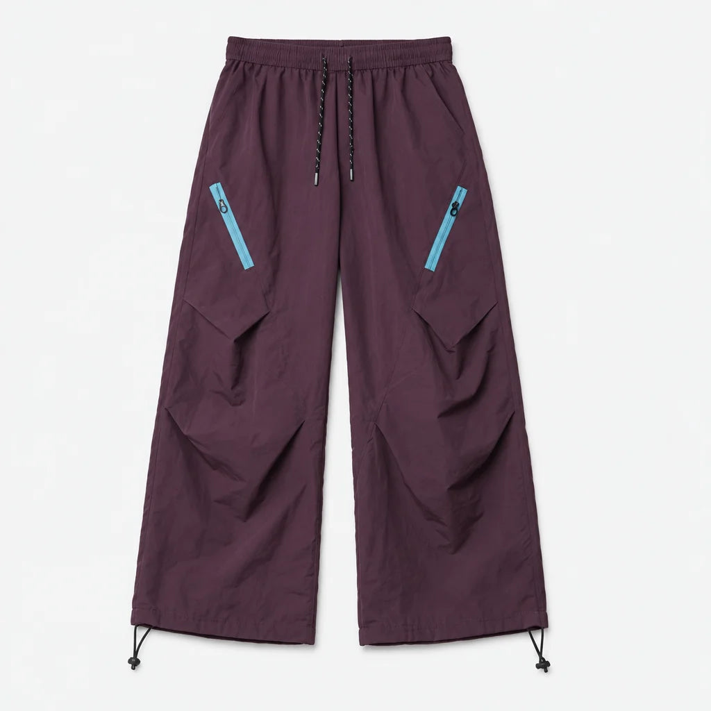 Blea - Unisex Water-Repellent & Quick-Dry Straight-Leg Hiking Trousers - Purple