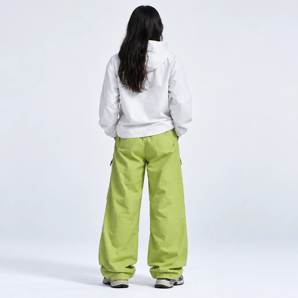 Blea - Unisex Water-Repellent & Quick-Dry Straight-Leg Hiking Trousers - Yellow Green
