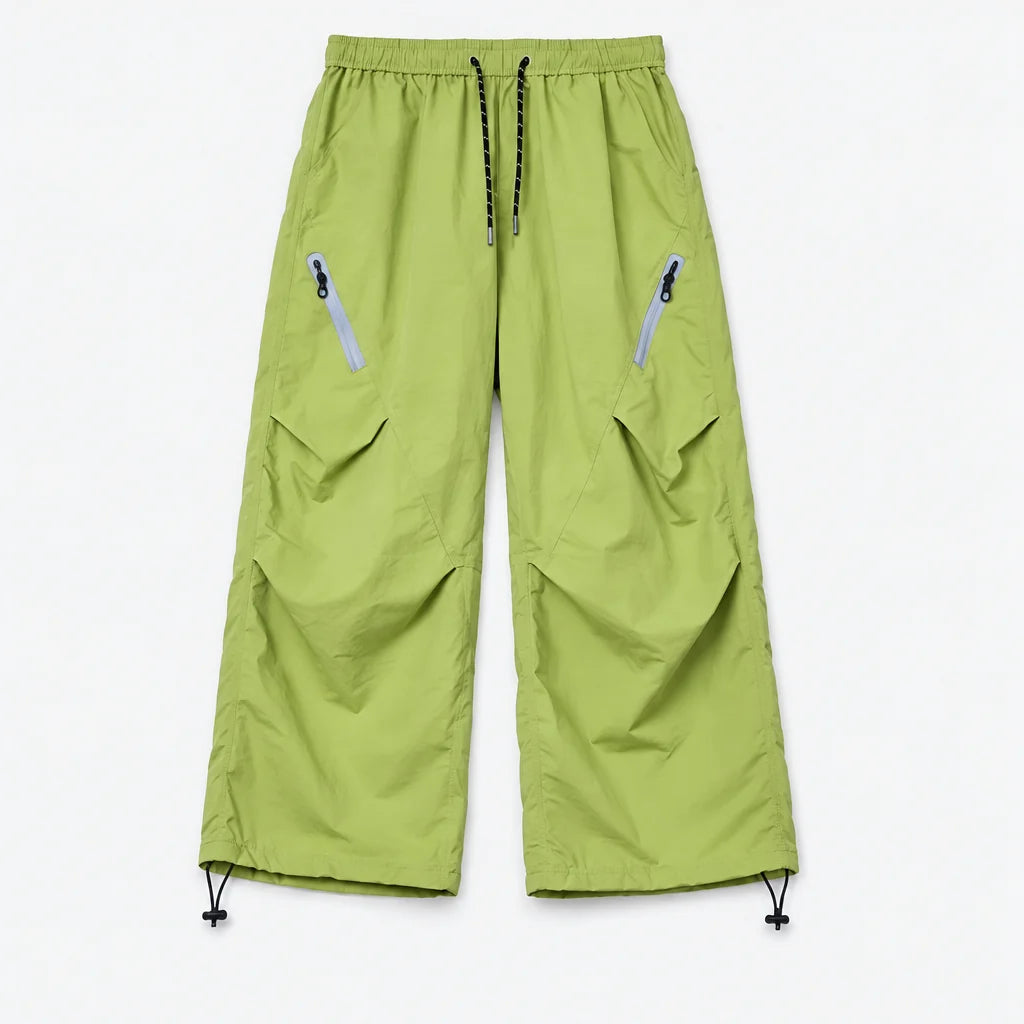 Blea - Unisex Water-Repellent & Quick-Dry Straight-Leg Hiking Trousers - Yellow Green