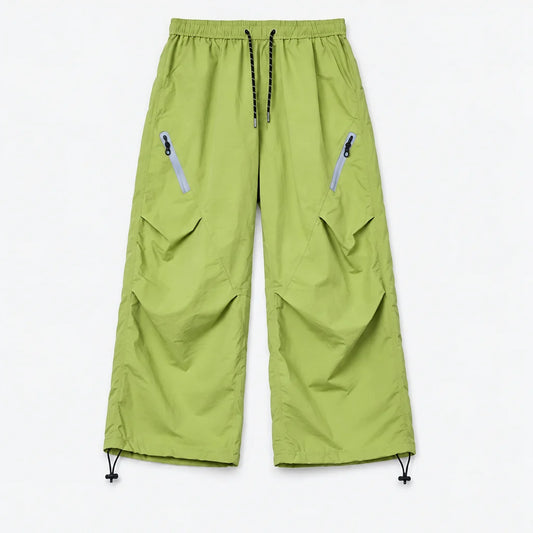 Blea - Unisex Water-Repellent & Quick-Dry Straight-Leg Hiking Trousers - Yellow Green