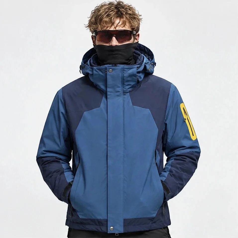 Haar - Mens Windproof Breathable & Laminated Waterproof Jacket - Blue