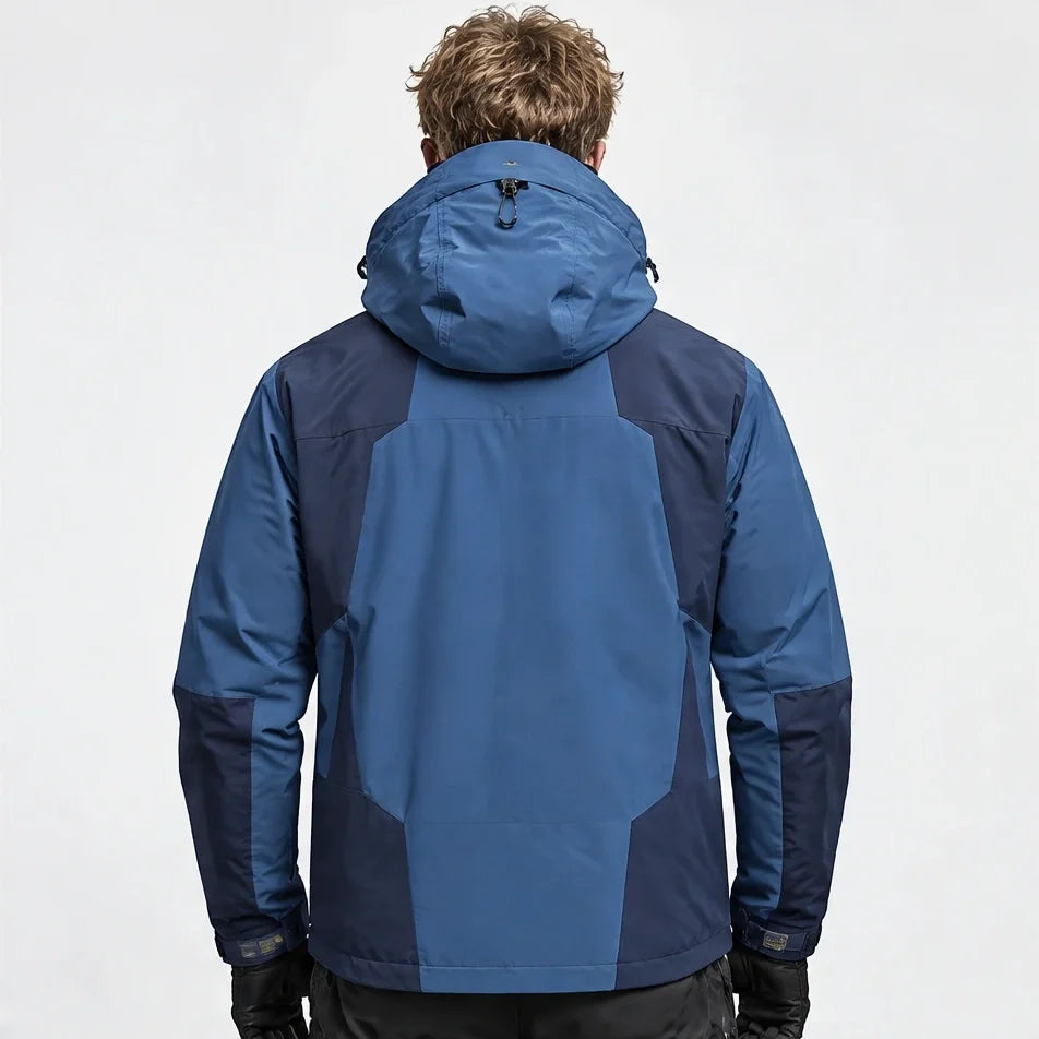 Haar - Mens Windproof Breathable & Laminated Waterproof Jacket - Blue