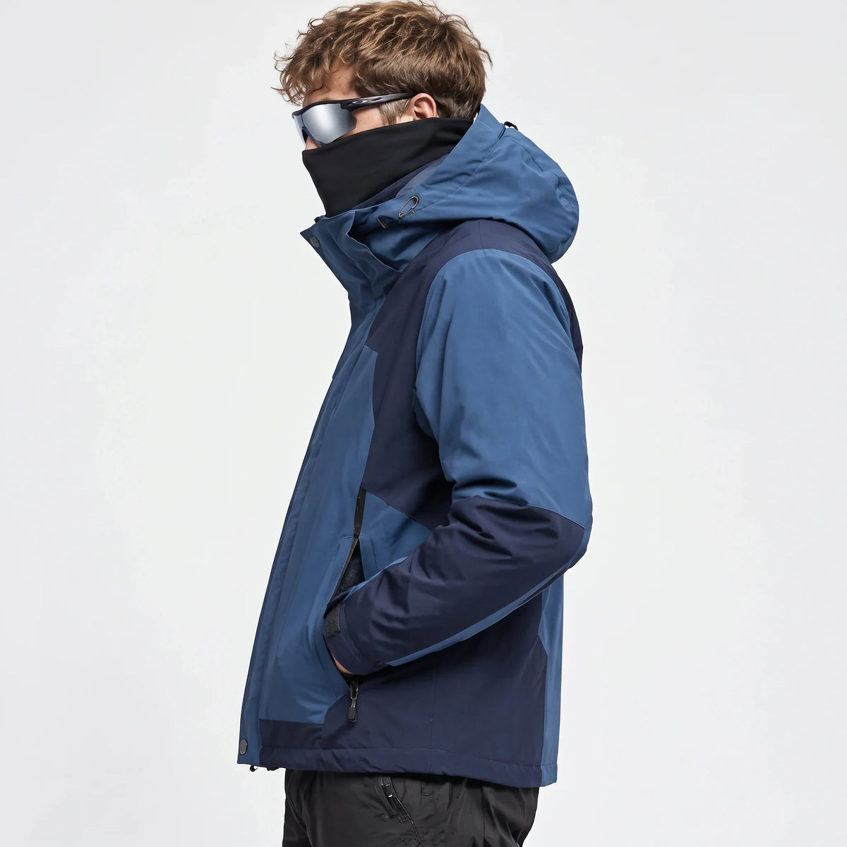 Haar - Mens Windproof Breathable & Laminated Waterproof Jacket - Blue