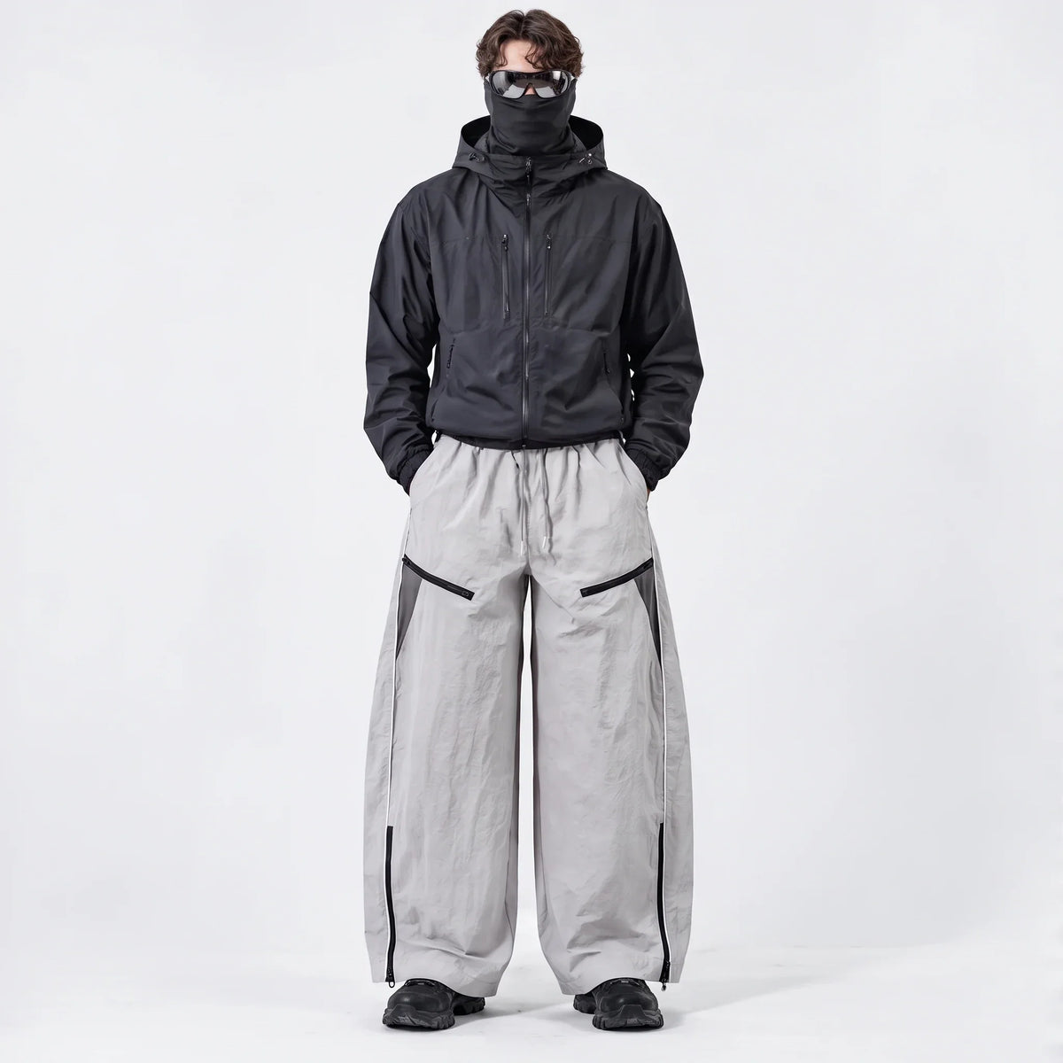 Hurst - Unisex Water-Repellent & Quick-Dry Straight-Leg Hiking Trousers - Grey