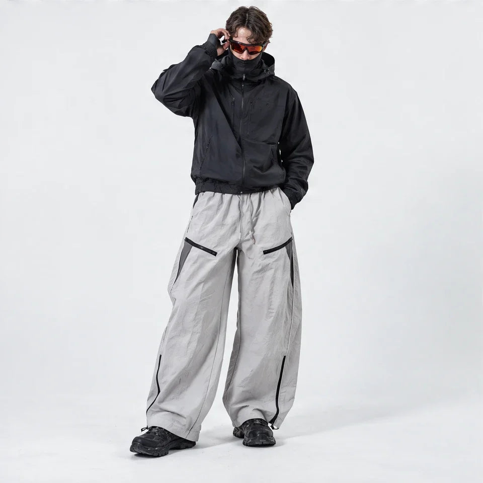 Hurst - Unisex Water-Repellent & Quick-Dry Straight-Leg Hiking Trousers - Grey