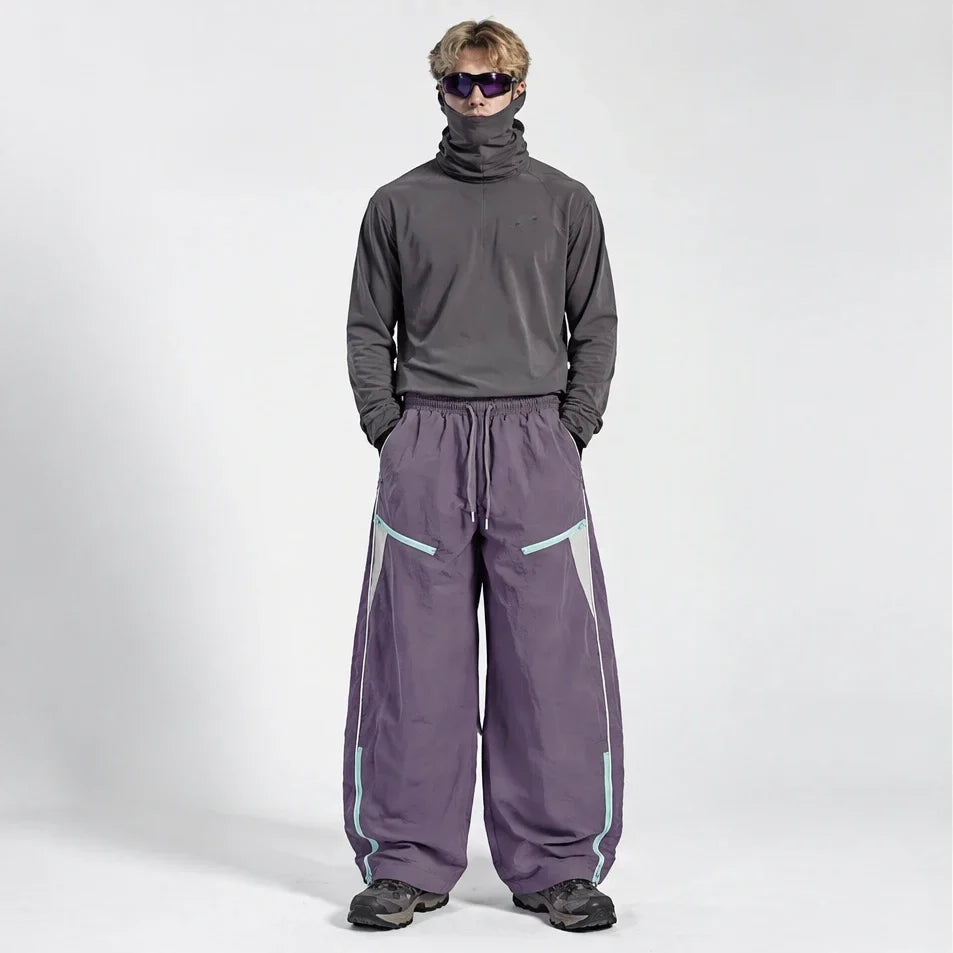 Hurst - Unisex Water-Repellent & Quick-Dry Straight-Leg Hiking Trousers - Purple