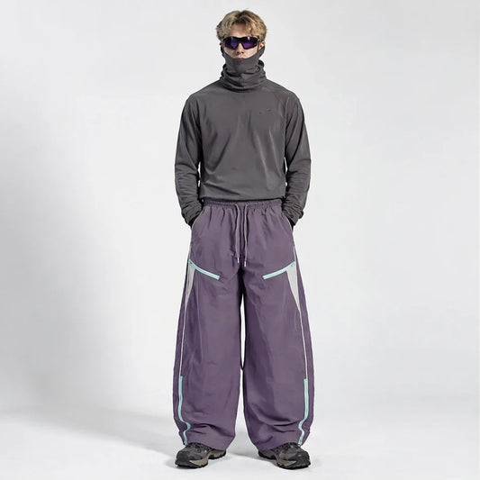 Hurst - Unisex Water-Repellent & Quick-Dry Straight-Leg Hiking Trousers - Purple