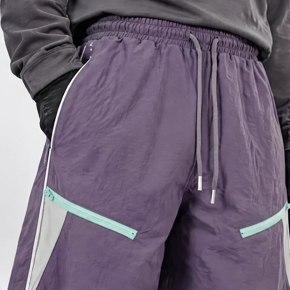Hurst - Unisex Water-Repellent & Quick-Dry Straight-Leg Hiking Trousers - Purple