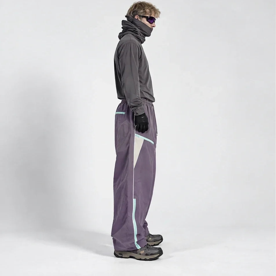 Hurst - Unisex Water-Repellent & Quick-Dry Straight-Leg Hiking Trousers - Purple