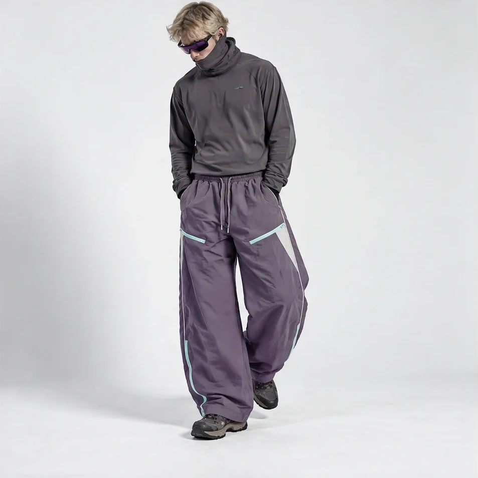 Hurst - Unisex Water-Repellent & Quick-Dry Straight-Leg Hiking Trousers - Purple
