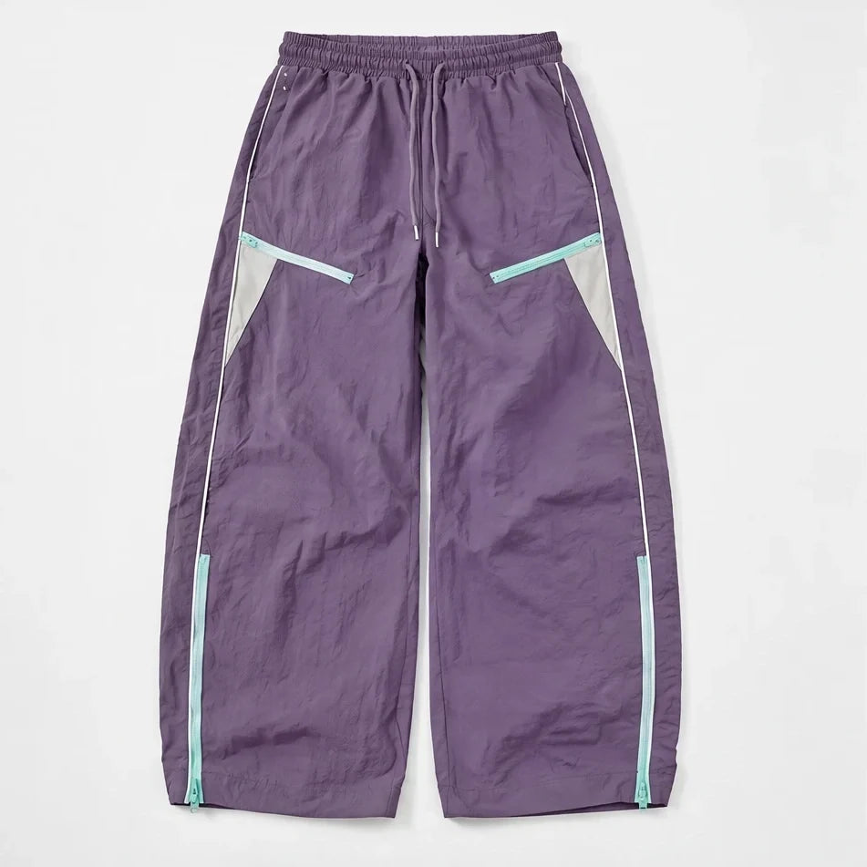 Hurst - Unisex Water-Repellent & Quick-Dry Straight-Leg Hiking Trousers - Purple