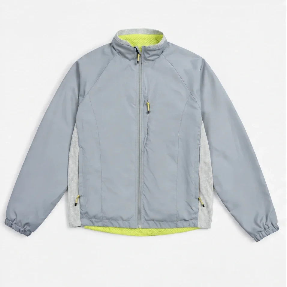 Plume - Unisex Water-Repellent & Windproof Relaxed Fit Lightweight Jacket - Grey Blue