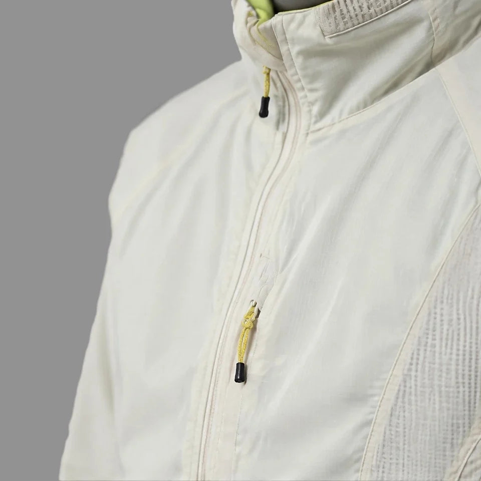 Plume - Unisex Water-Repellent & Windproof Relaxed Fit Lightweight Jacket - Off-white