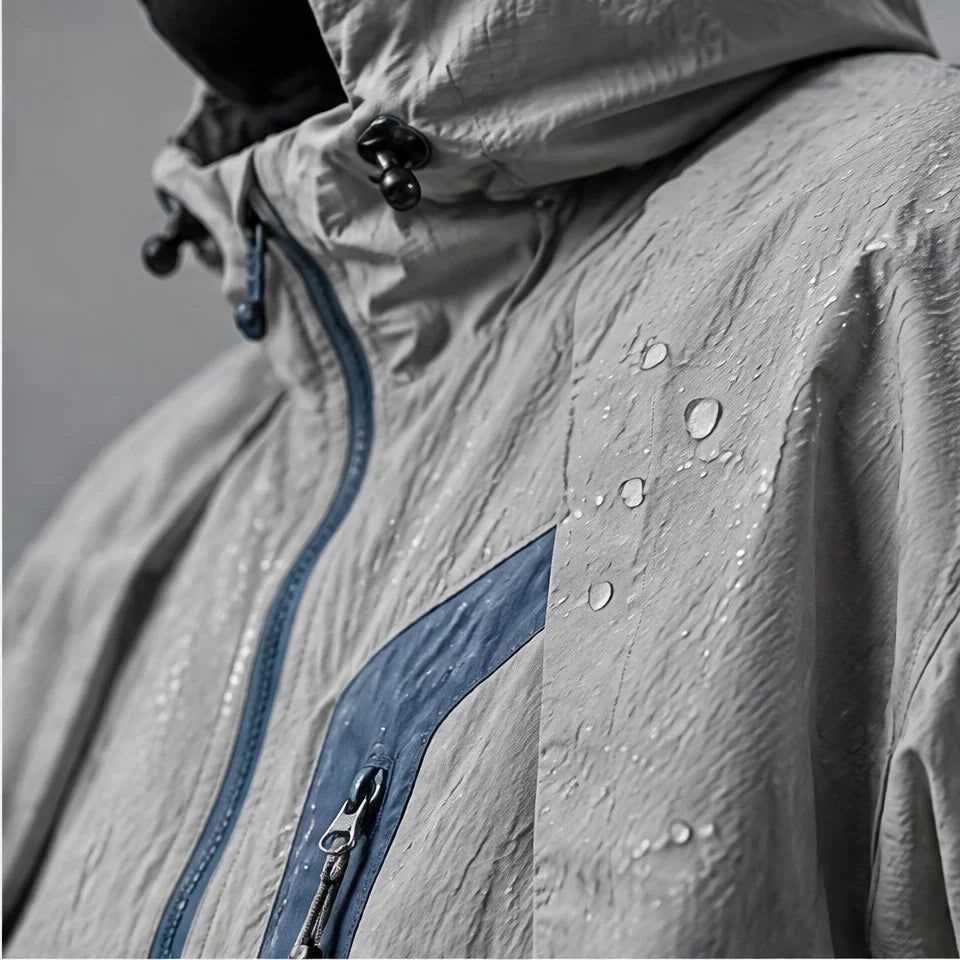 Combe - Unisex 5K Triple-Protection Waterproof Jacket - Light Grey