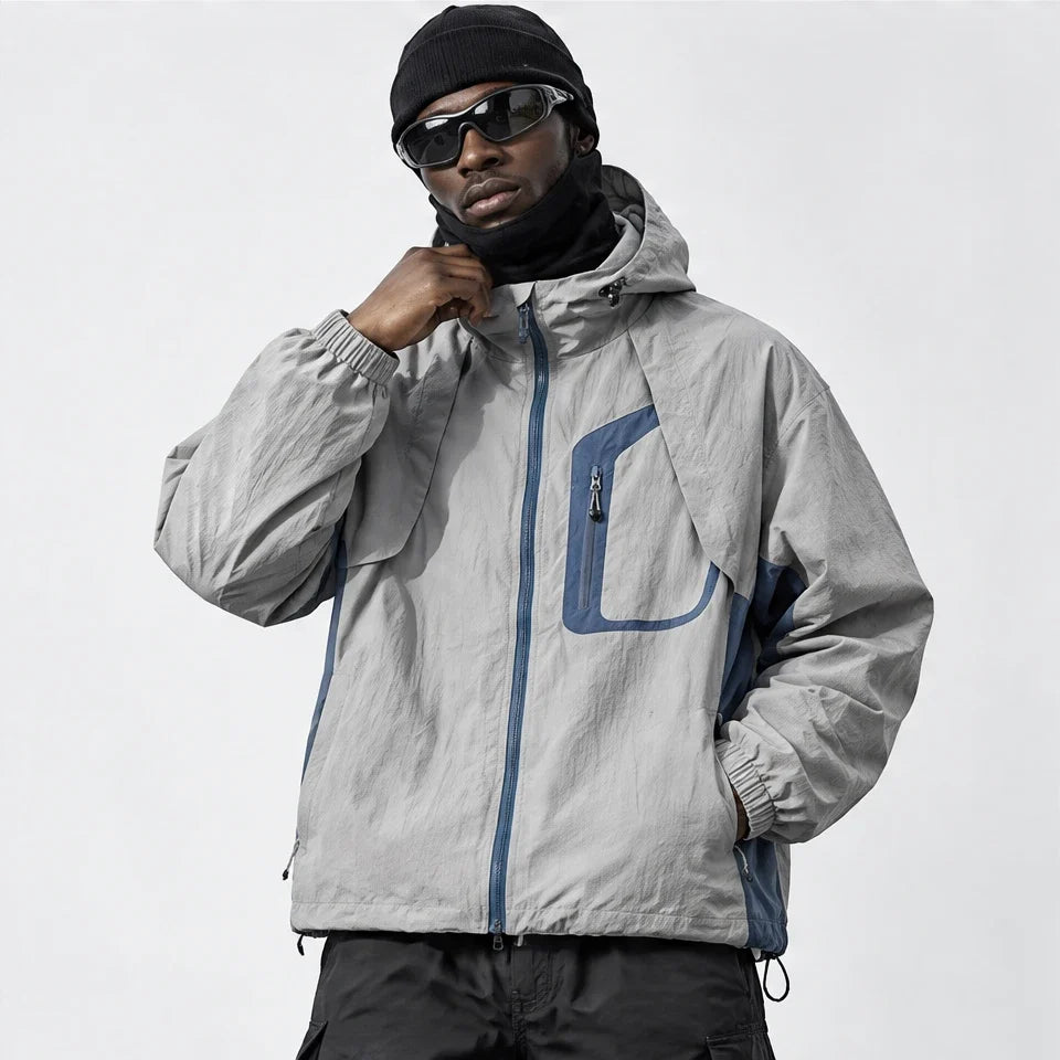 Combe - Unisex 5K Triple-Protection Waterproof Jacket - Light Grey