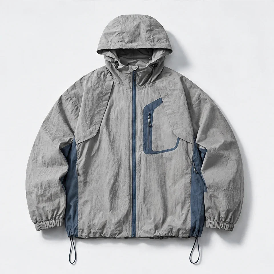 Combe - Unisex 5K Triple-Protection Waterproof Jacket - Light Grey