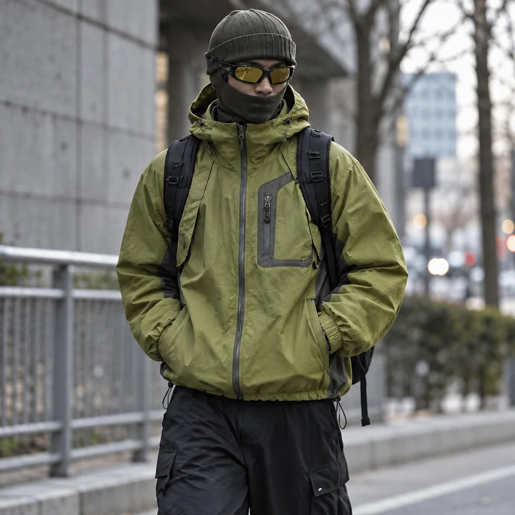Combe - Unisex 5K Triple-Protection Waterproof Jacket - Mustard Yellow