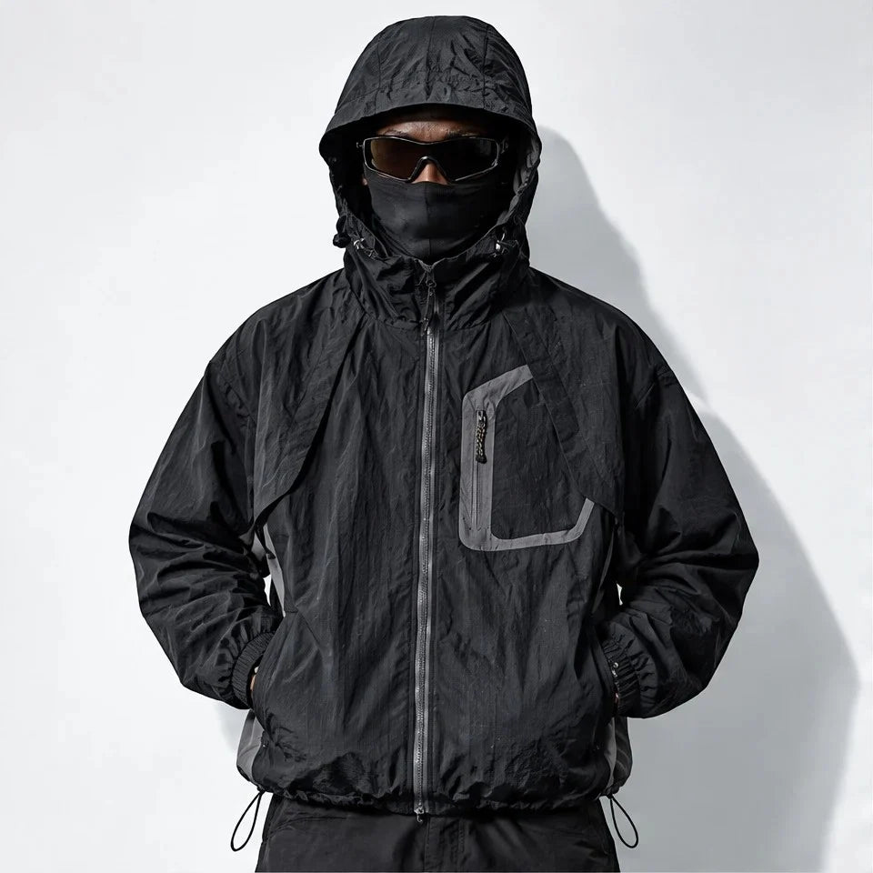 Combe - Unisex 5K Triple-Protection Waterproof Jacket - Obsidian Black