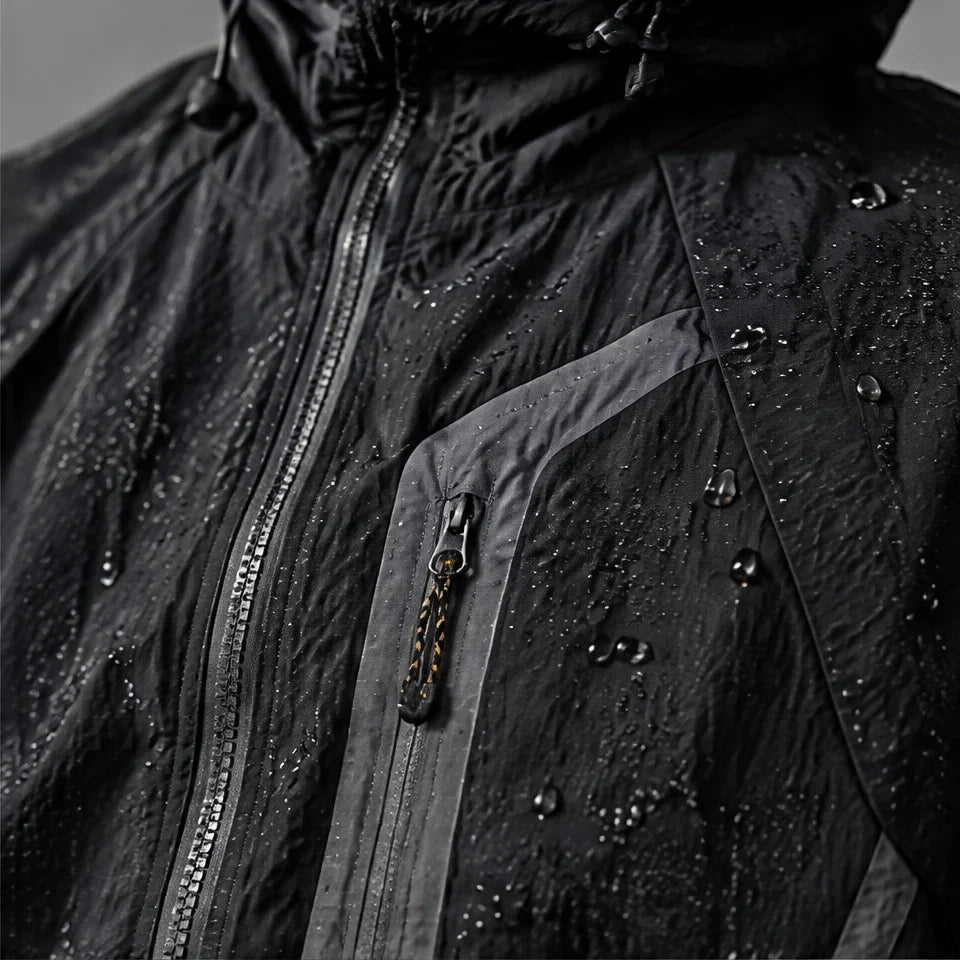 Combe - Unisex 5K Triple-Protection Waterproof Jacket - Obsidian Black