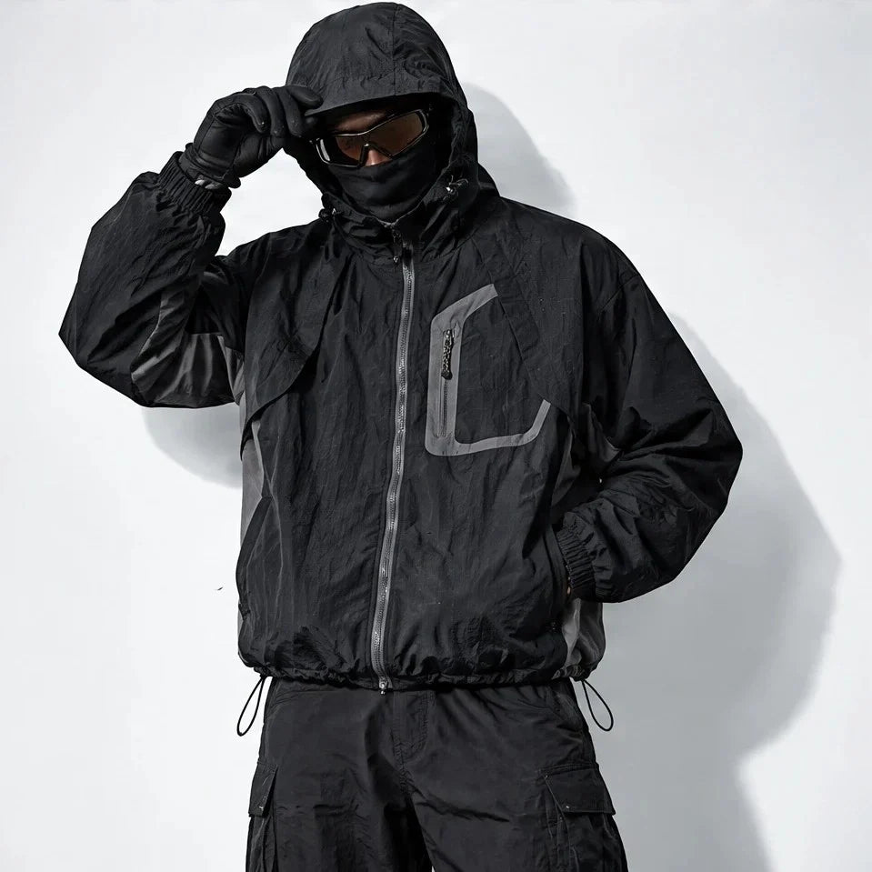 Combe - Unisex 5K Triple-Protection Waterproof Jacket - Obsidian Black