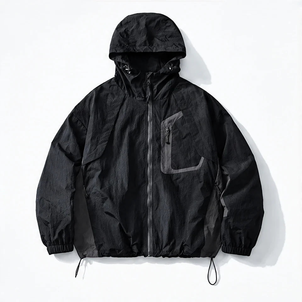 Combe - Unisex 5K Triple-Protection Waterproof Jacket - Obsidian Black